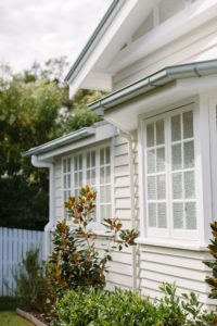 A Queenslander facade
