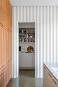 Butler's pantry styling.
