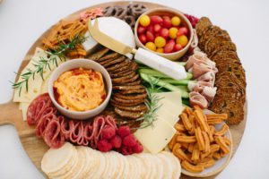 A beautiful food platter.