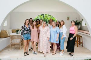 The ladies who all attended our retreat.