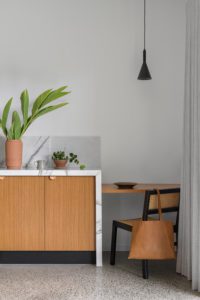 A work from home office nook.