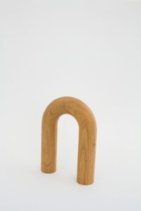 An arch sculpture for styling interiors.