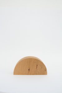 An arch sculpture for styling interiors.