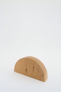 An arch sculpture for styling interiors.