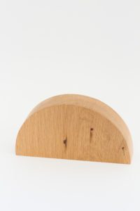 An arch sculpture for styling interiors.